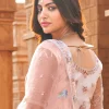 Pink Zari And Mirror Embroidered Lehenga Choli
