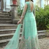 Teal Blue Multi Embroidery Traditional Anarkali Suit