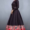 Black Silk Gown
