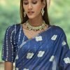 Blue Traditional Woven Cotton Saree