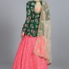 Bollywood Vogue Custom Made Pink Lehenga Set Wedding Wear
