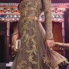 Brown Embroidered A Line Anarkali Lehenga Party Wear