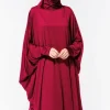 Kaftan Plain Long Hijabs Dresses
