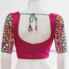GAJI SILK WITH EMBROIDERY BLOUSE