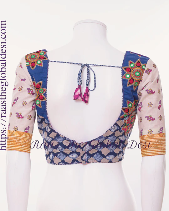 Designer silk blouse